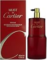 Must de Cartier by Cartier for Women 1.6 oz Parfum Classic Spray Recharge (Relaunched Edition)
