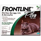 Frontline Plus 3pk Cats & Kittens