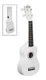 Produkt-Bild: Mahalo Ukulele - Sopran m. Tasche - wei&szlig;