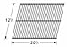 Music City Metals 93001 Steel Wire Rock Grate Replacement for Select Gas Grill Models by Arkla, Broilmaster and Others