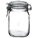 Bormioli Rocco Fido Storage Jar - Wire Bail - 1 L - 12 pack