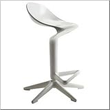 Kartell Spoon Barhocker weiß Antonio Citterio 4828 03