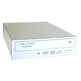 Creative DVD+/-rw Dual 8X Dvdcreative Labs Dvd +/- Rw Burner
