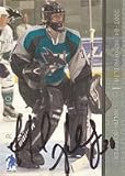 Nolan Schaefer, San Jose Sharks Autographed Card
