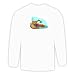 Long Sleeve T-shirt with loader, loading, ship, bucket, cargo