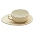 Nigella Lawson Living Kitchen Cappuccino Cup & Saucer Set/2 Cream