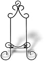 Wall Display Hanger For Collectible Plates and Plaques- Black Finish- Pkg/3