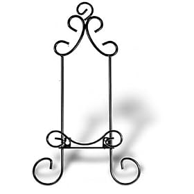 Wall Display Hanger For Collectible Plates and Plaques- Black Finish- Pkg/3