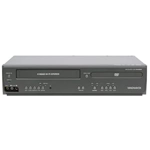 Magnavox DV225MG9 DVD Player & 4 Head Hi-Fi Stereo VCR with Line-in Recording