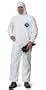 DuPont TY127S Disposable Elastic Wrist, Ankle & Hood White Tyvek Coverall Suit 1428, Size XLarge, Sold by the Each