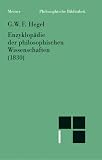Enzyklop�die der philosophischen Wissenschaften im Grundriss (1830)