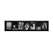 7 Opening Cockeyed Collage Frame - Black