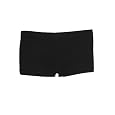 Black Hot Pants Seamless 6.5 Inches Short Pants