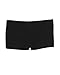 Black Hot Pants Seamless 6.5 Inches Short Pants, One Size