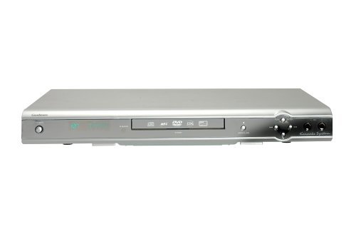 Goodmans GDVD-200-CDG Multi Region Capable DVD Player with Karaoke System - Silver