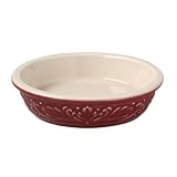 Pfaltzgraff Weir in Your Kitchen 8-Ounce Shallow Ramekin, Cayenne