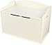 KidKraft Austin Wooden Toy Box/Bench with Safety Hinged Lid - Vanilla, Gift for Ages 3+, Amazon Exclusive