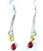 Multi Color Beads Fashion Earrings title=