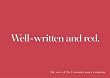 Well-Written and Red: The Story of the Economist Poster Campaign: The Continuing Story of the Economist Poster Campaign