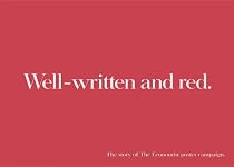 Well-Written and Red: The Story of the Economist Poster Campaign