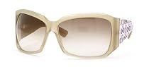 GUCCI 2902 EGU GREEN MONOGRAM OVERSIZED PLASTIC SUNGLASSES