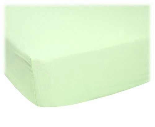 Picture of Cozy SheetWorld Fitted Pack N Play (Graco) Sheet - Soft Mint Jersey Knit - Made In USA PP2739-MNT (Playard Bedding)