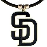 MLB San Diego Padres Rubber Cord Necklace