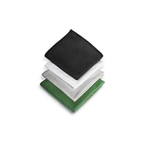 MONSTER CLNCTH AB-4 Micro Clean Cloth Kit with Counter Top Display (Green, Black, White, Silver)