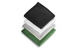 MONSTER CLNCTH Micro Clean Cloth Kit with Counter Top Display (Green, Black, White, Silver)
