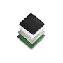 MONSTER CLNCTH AB-4 Micro Clean Cloth Kit with Counter Top Display (Green, Black, White, Silver)