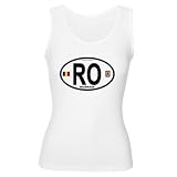 Romania Intl Oval Women's Tank Top