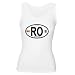 Romania Intl Oval Women's Tank Top