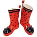 Kidorable Ladybug Rain Boots - Size 6