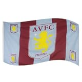 Aston Villa FC. Flag - 5 Crests
