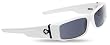 Spy Hielo Men's Sunglasses - White Shiny Frame - Grey Lens