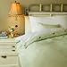 Reversible Duvet Cover - King (Stem Green/White)