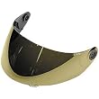 Shark Faceshields S 650/700/900 Full Face Motorcycle Helmet Accessories - Gold Mirror / One Size