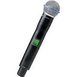 Shure UR2/BETA58 with Beta 58A Supercardioid Microphone, L3