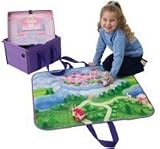 ZipBin Toy Bin and Play Mat Castle