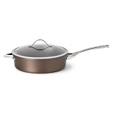 Calphalon Contemporary 5-Quart Bronze Anodized Edition Nonstick Saute Pan with Cover