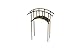 G & F Products MiniGardenn 10030 Fairy Garden Miniature Mini Bridge, Rustic, 4