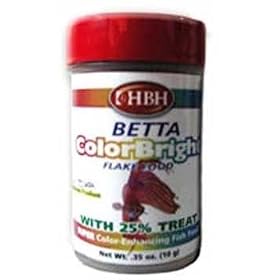 HBH Betta ColorBright Flake Food 0.35 oz.