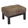 Milano Espresso and Mocha Ottoman