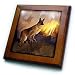 Dinzas Art Dogs - German Shepherd - Framed Tiles