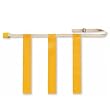Triple Threat Flag Football Belts Yellow Size Large , Item Number 1149524, Sold Per EACH