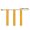 Triple Threat Flag Football Belts Yellow/S