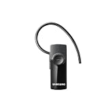 Samsung WEP450 Bluetooth Headset for all Cell Phone Models and Brands with Bluetooth Enabled - Retail Packaging - Black