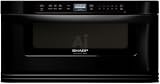 30 Microwave Drawer, Auto, Black