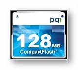 PQI 128MB CF CompactFlash Hi-Speed Compact Flash Memory Card: AC51-1280-0101 (Retail)
