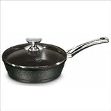 Berndes Nonstick Milestone 13 Inch Saute With Glass Lid